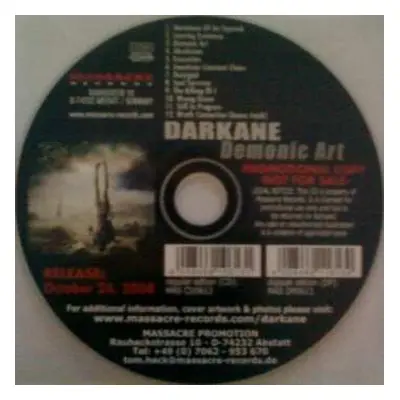 CD Darkane: Demonic Art