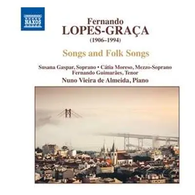 CD F. Lopes-graca: Songs And Folk Songs