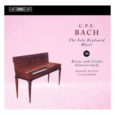 CD Carl Philipp Emanuel Bach: Kurze Und Leichte Clavierstücke