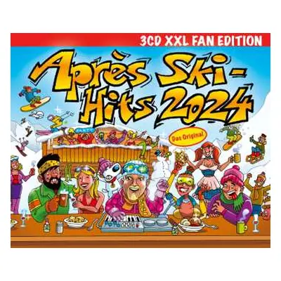 3CD Various: Apres Ski Hits 2024 - Xxl Fan Edition