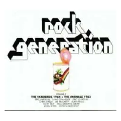 CD The Yardbirds: Rock Generation - Volume 2 - The Yardbirds 1964 + The Animals 1963