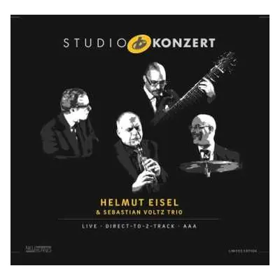 LP Helmut Eisel & Sebastian Voltz Trio: Studio Konzert NUM | LTD