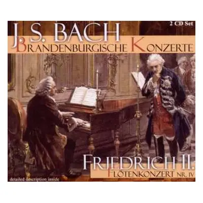 2CD Johann Sebastian Bach: Brandenburgische Konzerte Nr.1-6