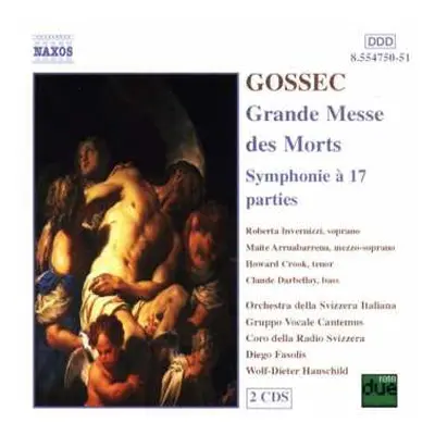 2CD Howard Crook: Grande Messe Des Morts • Symphonie à 17 Parties