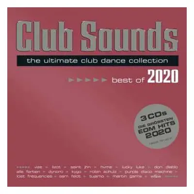 3CD Various: Club Sounds - Best Of 2020