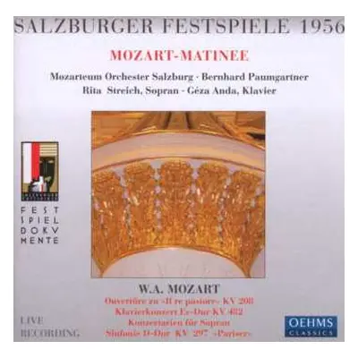 CD Wolfgang Amadeus Mozart: Mozart-Matinee