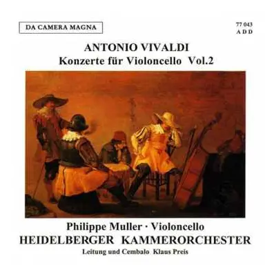 CD Antonio Vivaldi: Cellokonzerte Vol.2