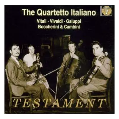 CD Antonio Vivaldi: The Quartetto Italiano