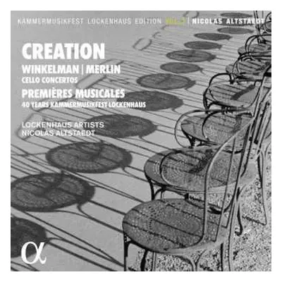 CD Nicolas Altstaedt: Creation - Premières Musicales