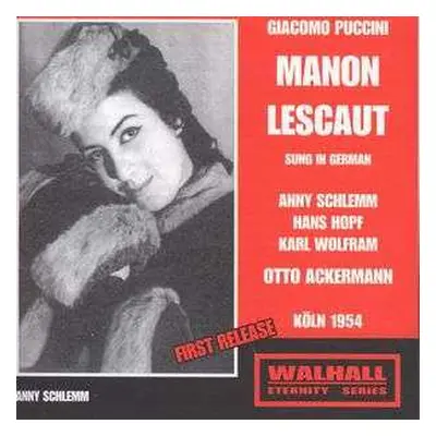 2CD Giacomo Puccini: Manon Lescaut