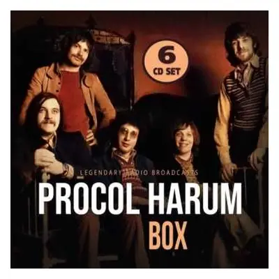 CD Procol Harum: BOX (LEGENDARY RADIO BRODCASTS)