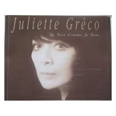 CD Juliette Gréco: Je Suis Comme Je Suis