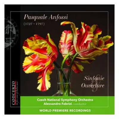 CD Pasquale Anfossi: Sinfonie & Ouverture