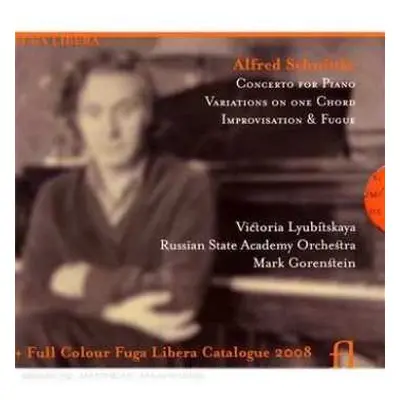 CD Alfred Schnittke: Concerto For Piano - Variations On One Chord - Improvisation & Fugue