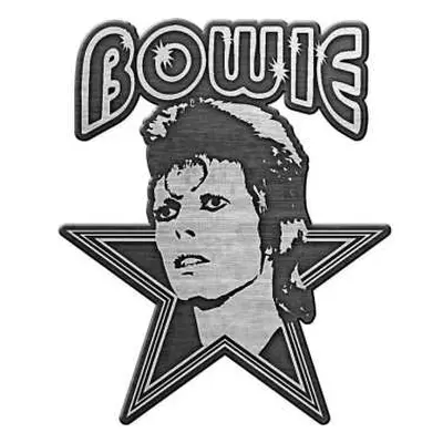 David Bowie Pin Badge: Aladdin Sane