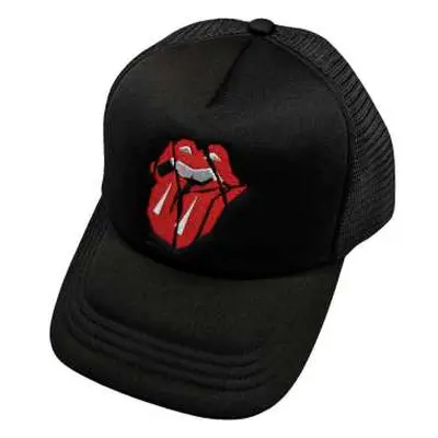 The Rolling Stones Unisex Mesh Back Cap: Hackney Diamonds Shards Logo