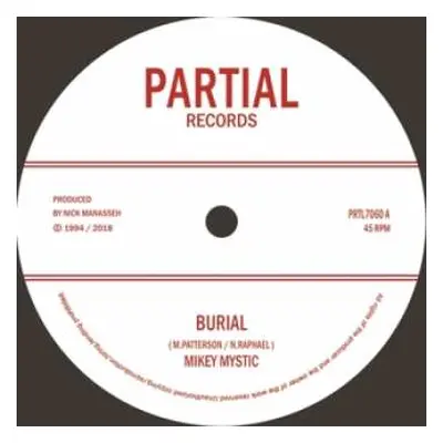 SP Mikey Mystic: 7-burial / Burial Dub