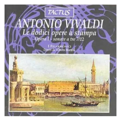 CD Antonio Vivaldi: Sonaten Für 2 Violinen & Bc Op.1 Nr.7-12