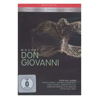 2DVD Wolfgang Amadeus Mozart: Don Giovanni