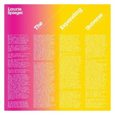 2CD Laurie Spiegel: The Expanding Universe