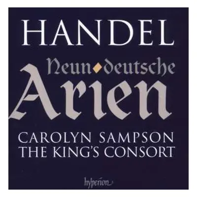 CD Georg Friedrich Händel: Neun Deutsche Arien