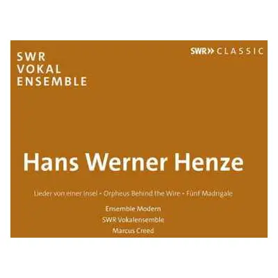 CD Hans Werner Henze: Chorwerke