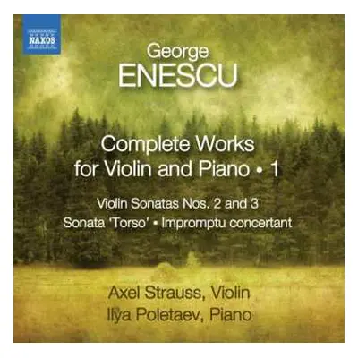 CD George Enescu: Complete Works For Violin And Piano - 1