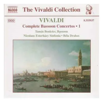 CD Antonio Vivaldi: Complete Bassoon Concertos Volume 1