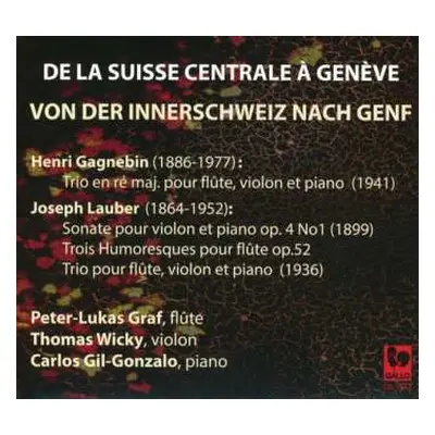 CD Joseph Lauber: Violinsonate Op.4 Nr.1