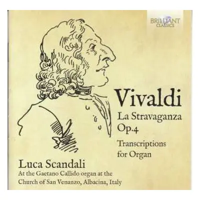 CD Antonio Vivaldi: Concerti Op.4 Nr.1,3-6,10,11 "la Stravaganza" (orgeltranskriptionen Aus Dem 