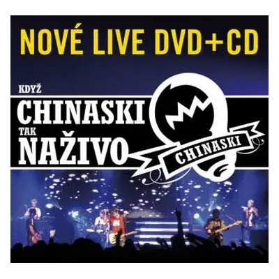 CD/DVD Chinaski: Když Chinaski Tak Naživo