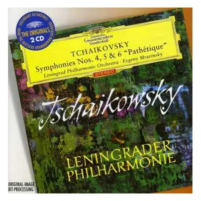 2CD Pyotr Ilyich Tchaikovsky: Symphonies Nos. 4, 5 & 6 “Pathétique”