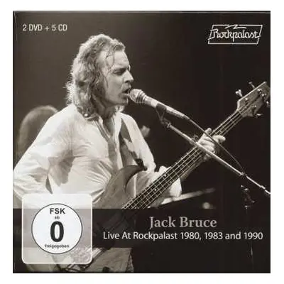 5CD/2DVD/Box Set Jack Bruce: Live At Rockpalast 1980, 1983 And 1990