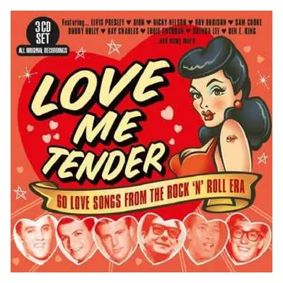 3CD Various: Love Me Tender - 60 Love Songs From The Rock 'n' Roll Era