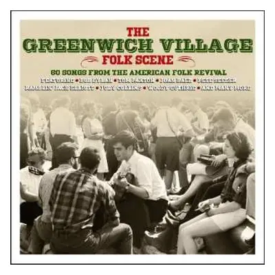 3CD Various: The Greenwich Village Folk Scene