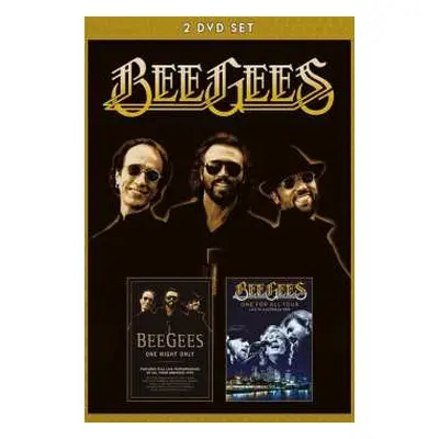 2DVD Bee Gees: One Night Only: Live In Las Vegas 1997 / One For All: Live In Australia 1989