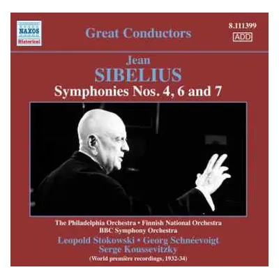 CD Leopold Stokowski: Symphonies Nos. 4, 6 And 7