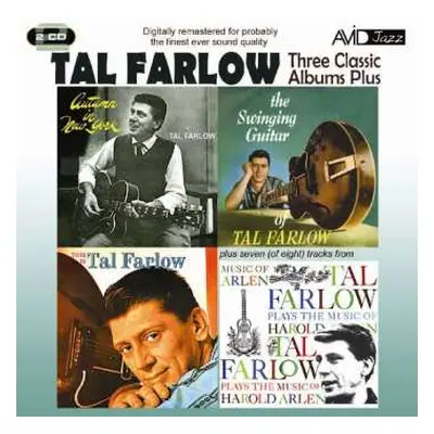 2CD Tal Farlow: Three Classic Albums Plus: Autumn In New York / The Swinging Guitar Of Tal Farlo