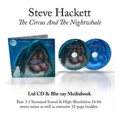 CD/Blu-ray Steve Hackett: The Circus And The Nightwhale (cd & Blu-ray Im Mediabook)