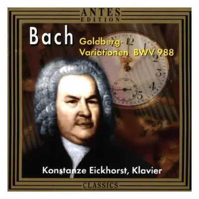 CD Johann Sebastian Bach: Goldberg-variationen Bwv 988