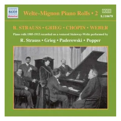 CD Various: Welte-Mignon Piano Rolls Volume 2