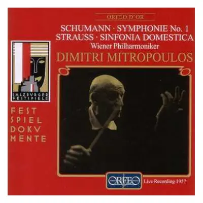 CD Robert Schumann: Symphony No. 1 / Symphonia Domestica