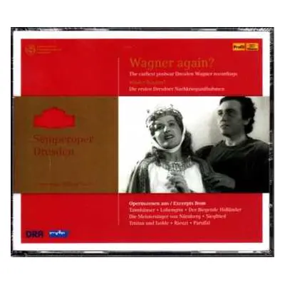 3CD Richard Wagner: Semperoper Edition Vol.3 - Wagner Again?/die Ersten Dresdner Nachkriegsaufna