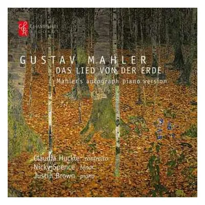 CD Gustav Mahler: Das Lied Von Der Erde (klavierfassung)