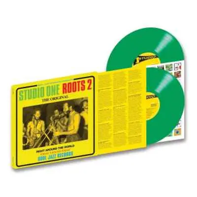 2LP Soul Jazz Records Presents: Studio One Roots 2 (transparent Green Vinyl Editio