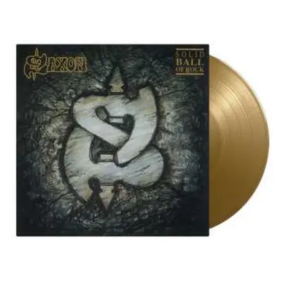 LP Saxon: Solid Ball Of Rock (180g) (limited Numbered Edition) (gold Vinyl)