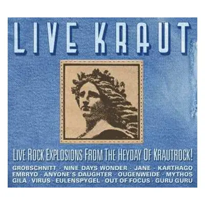 CD Various: Live Kraut (Live Rock Explosions From The Heyday Of Krautrock!)