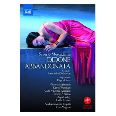 DVD Giuseppe Saverio Mercadante: Didone Abbandonata