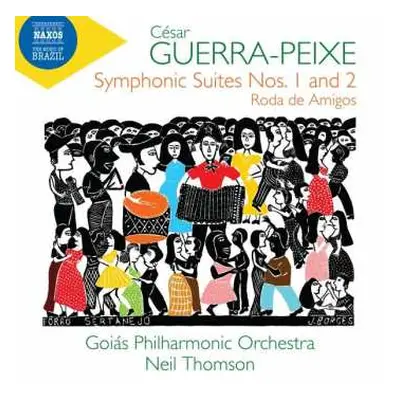 CD Cesar Guerra-peixe: Symphonic Suites Nos. 1 And 2