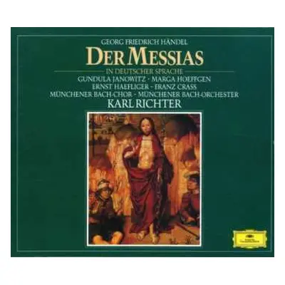 3CD Ernst Haefliger: Der Messias (In Deutscher Sprache)